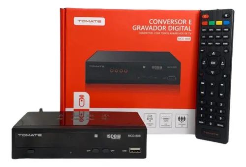 Conversor Digital Tomate Mcd-888 Usb Hdmi Rca 3 Portas - novo - Foto 2