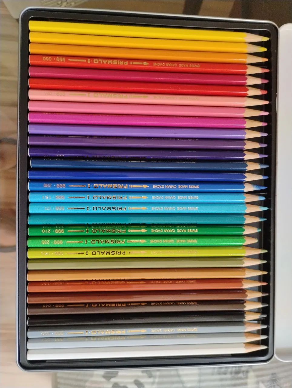 Lápis Mina Aquarelável Caran D'Ache Pris profissional malo com 30 cores  - Foto 2