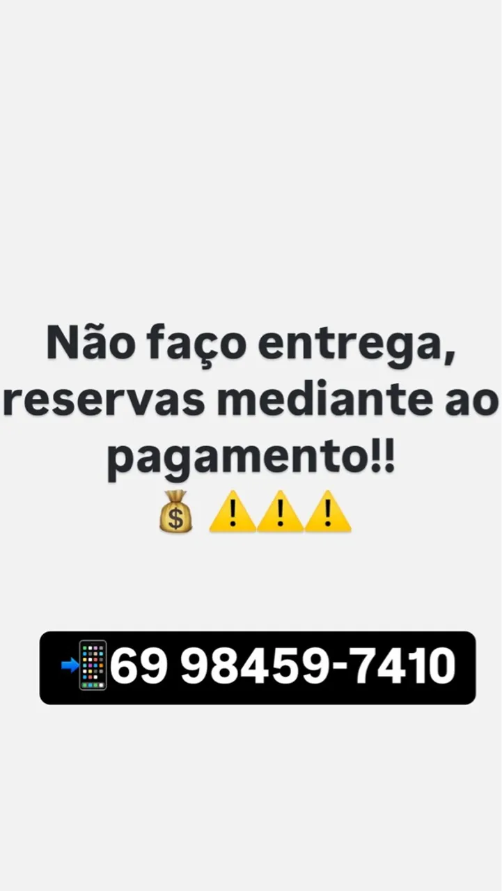 Reservas mediante pagamento e contato via WhatsApp