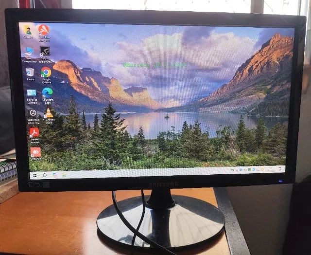 Monitor Samsung s19a300b COM DEFEITO (leia) - Foto 3