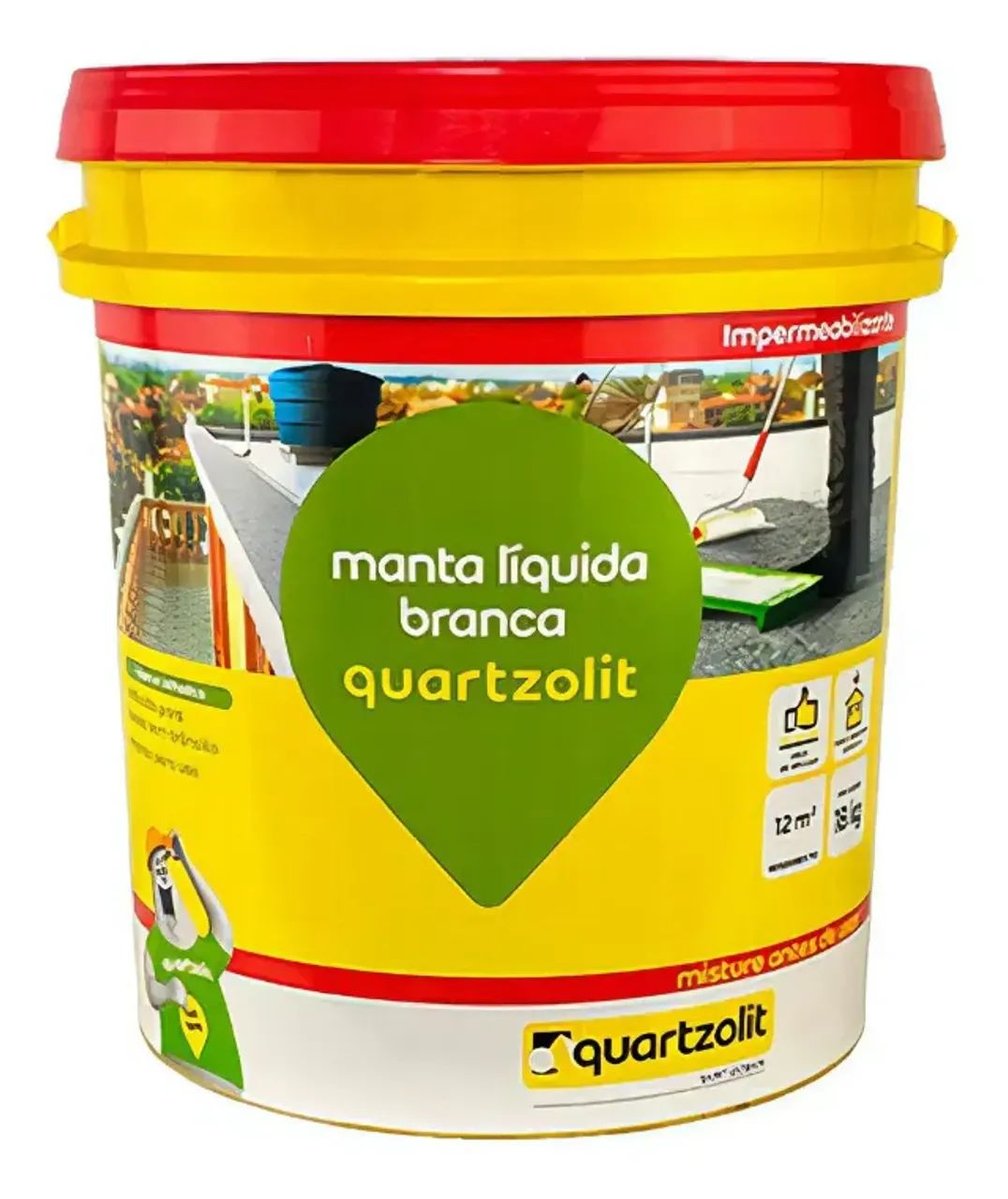 Manta Liquida Emborrachada 18 kg