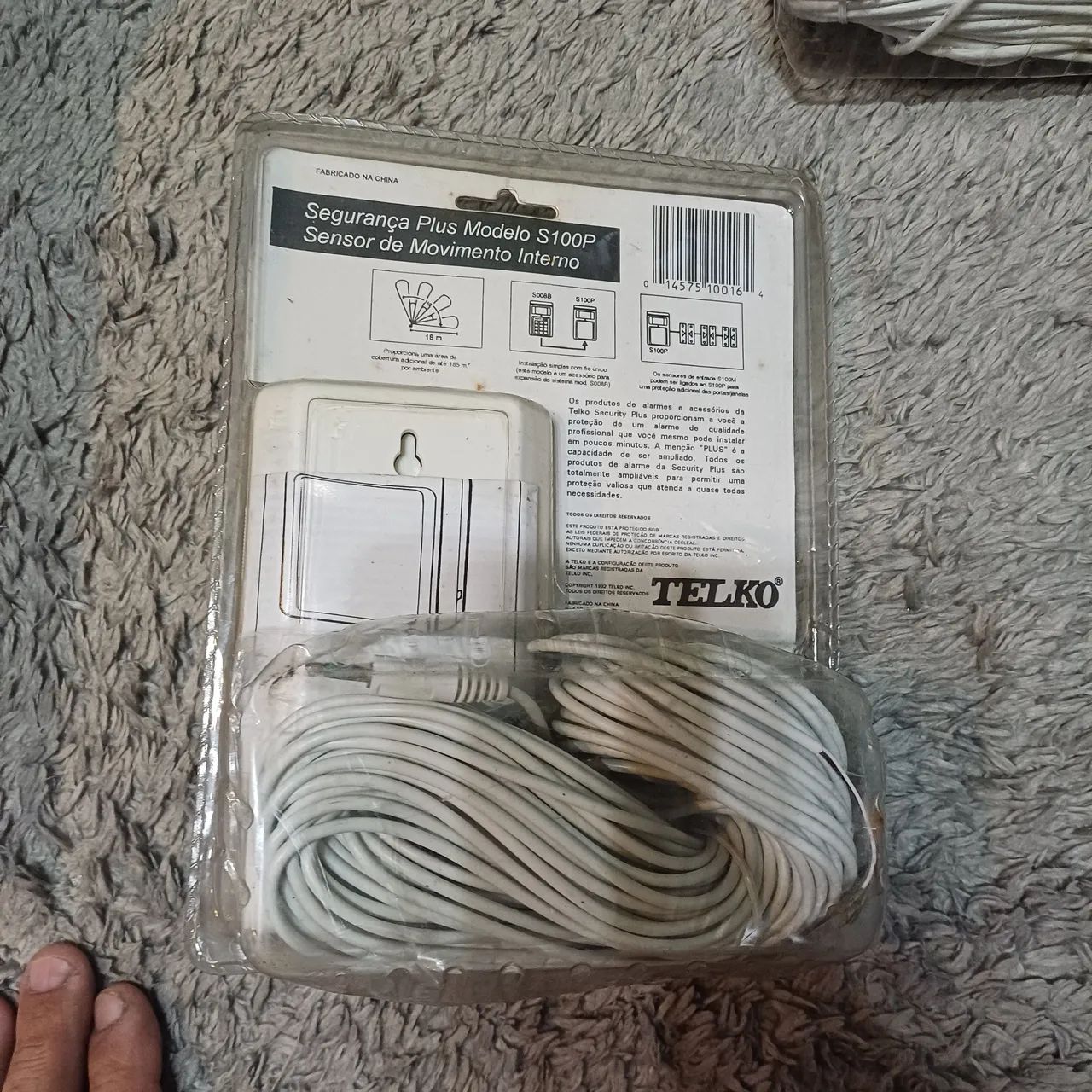 Detector de Movimento Telko S100P - Segurança para sua casa! - Foto 2