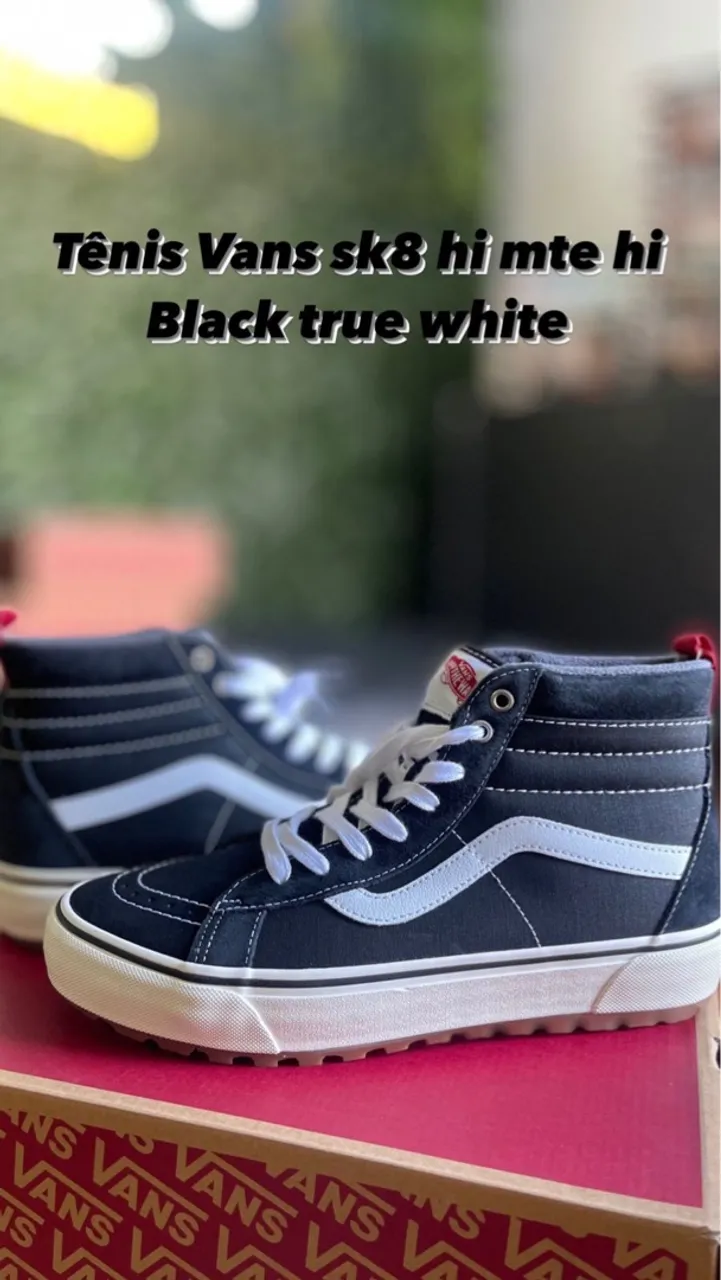 Tênis Vans Sk8 Hi MTE Hi Preto 299.00