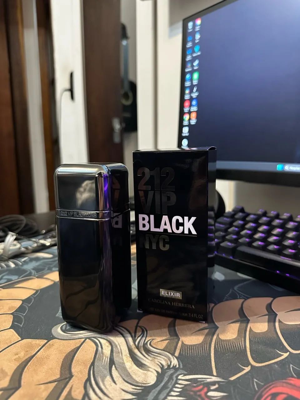 212 Vip black Elixir Carolina Herrera - Foto 2