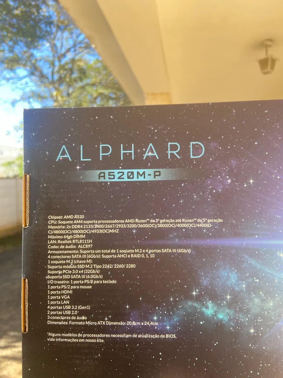 Placa-Mãe ALPHARD A520M-P - Foto 4