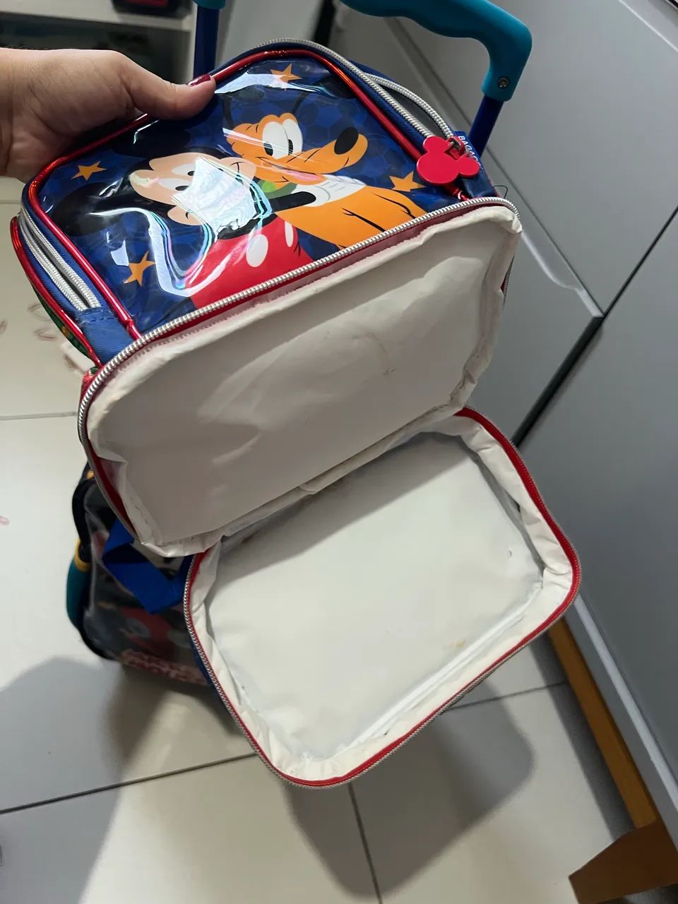 Mochila e lancheira infantil  - Foto 5