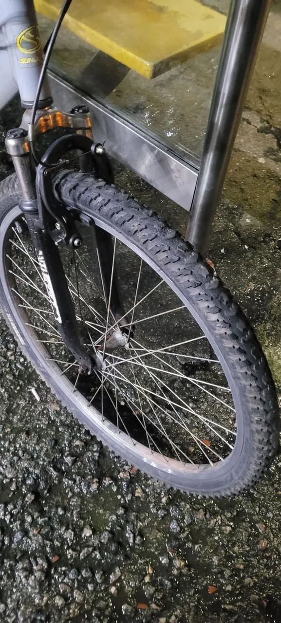 Bicicleta aro 26 com amortecedor  - Foto 3
