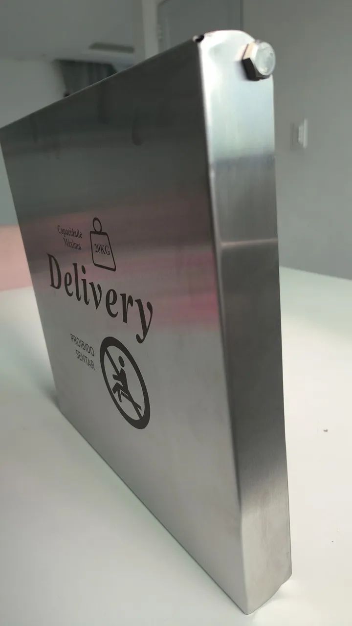 Bandeja Retrátil para Elevador - Suporte para Delivery - Foto 2