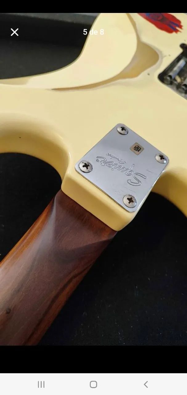 Guitarra Squier com braço Kaiser  - Foto 2