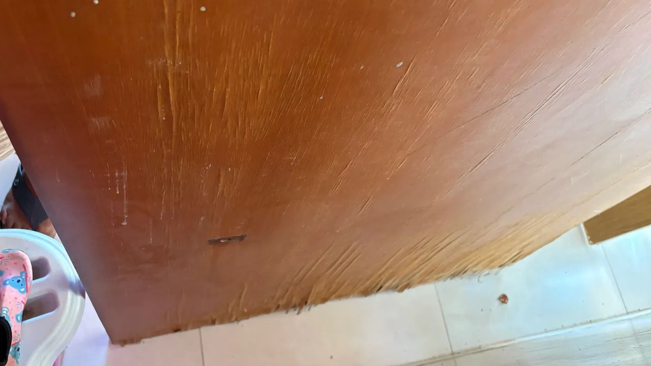 Porta madeira 1m x 2.10m - pivotante ou colocar dobradiça - com fechadura - Foto 3