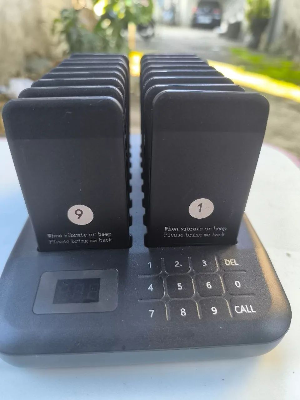 Chamador wireless 