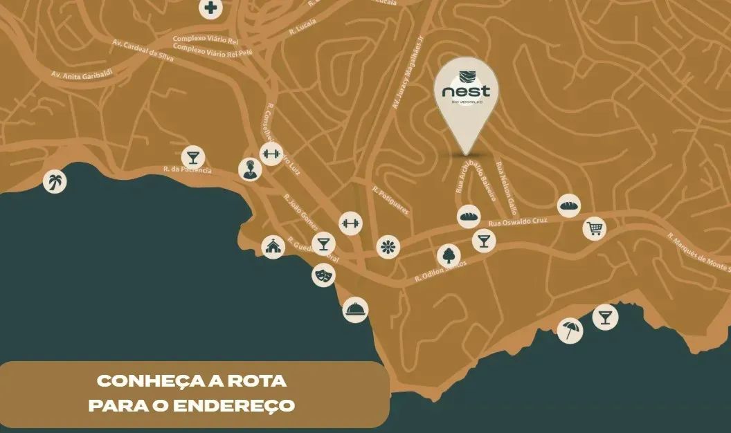 LANÇAMENTO ALTO PADRÃO | NEST RIO VERMELHO | 2 QUARTOS COM SUÍTE  E VARANDA | EM CONSTRUÇÃ - Foto 3