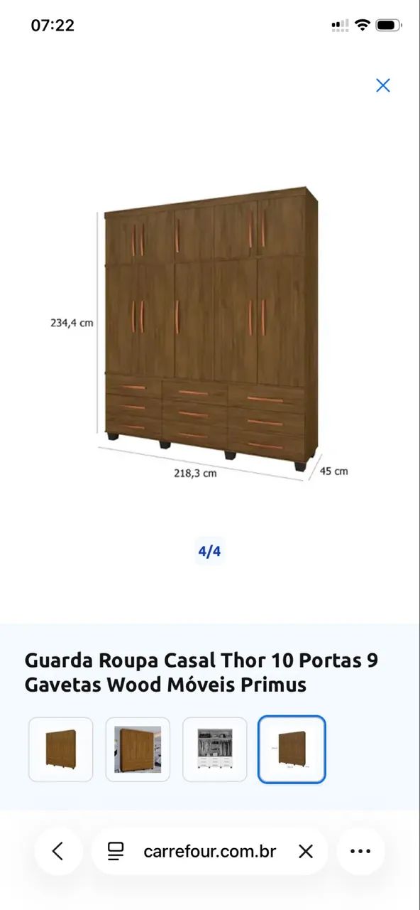 Guarda-roupas Triplex  - Foto 2