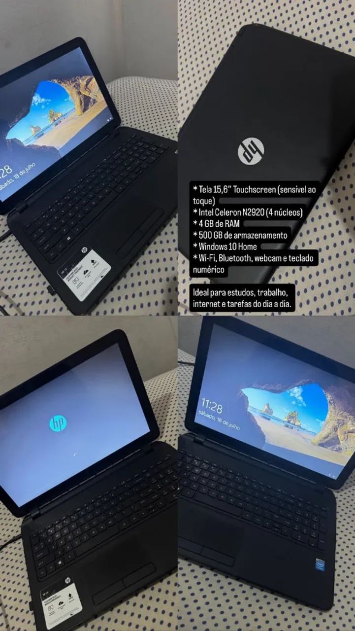 Notebook HP15 Touchscreen  - Foto 4