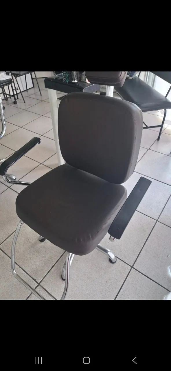 Cadeira Reclinável Para Salão 
