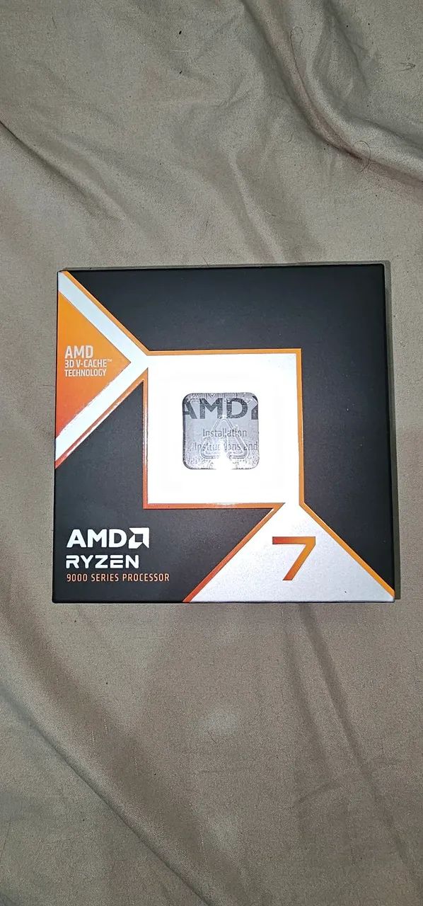Processador Amd ryzen 7 9800x3d