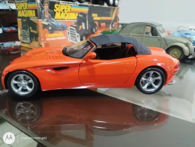 Miniatura 1/18 - Dodge Concept Conversível Laranja  - Foto 2