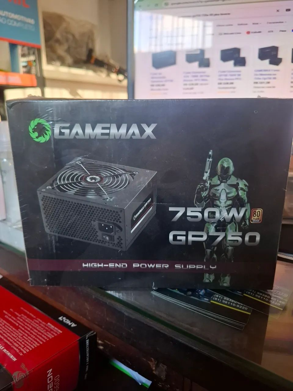 Gamemax 750w 80 plus bronze - Foto 2