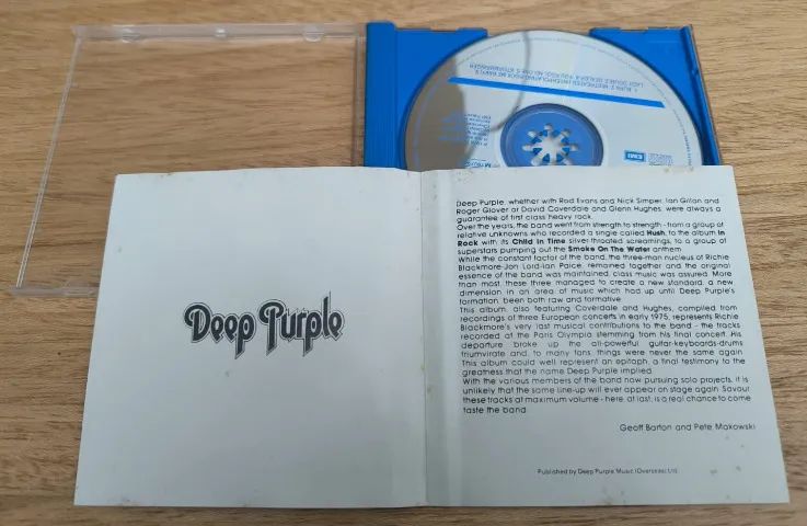 CD Deep Purple: Made in Europe - Foto 4
