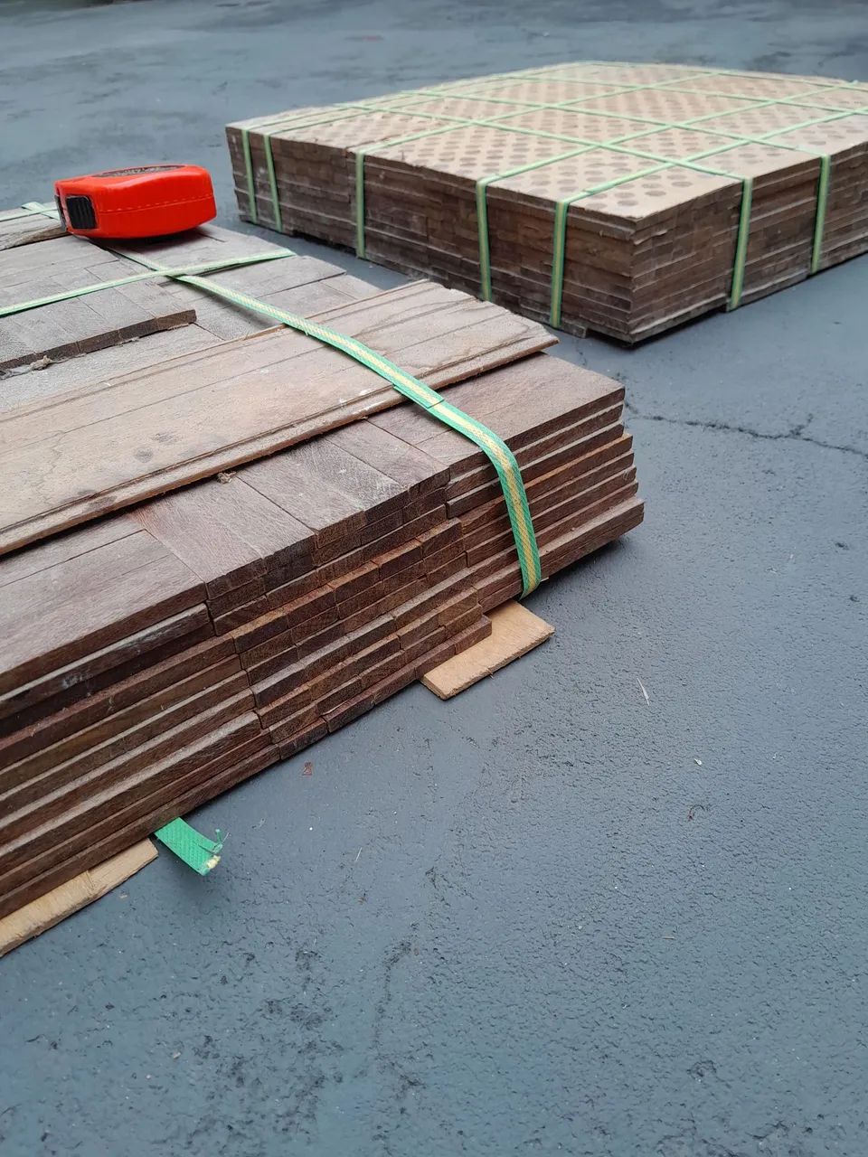 Piso madeira antigo - Parquet de Ipê - 5,5m2 - Foto 3