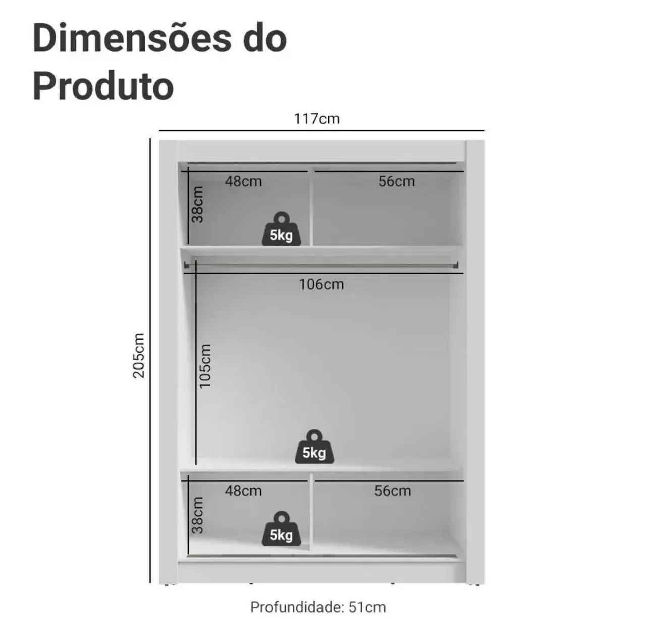 Guarda roupa  - Foto 3