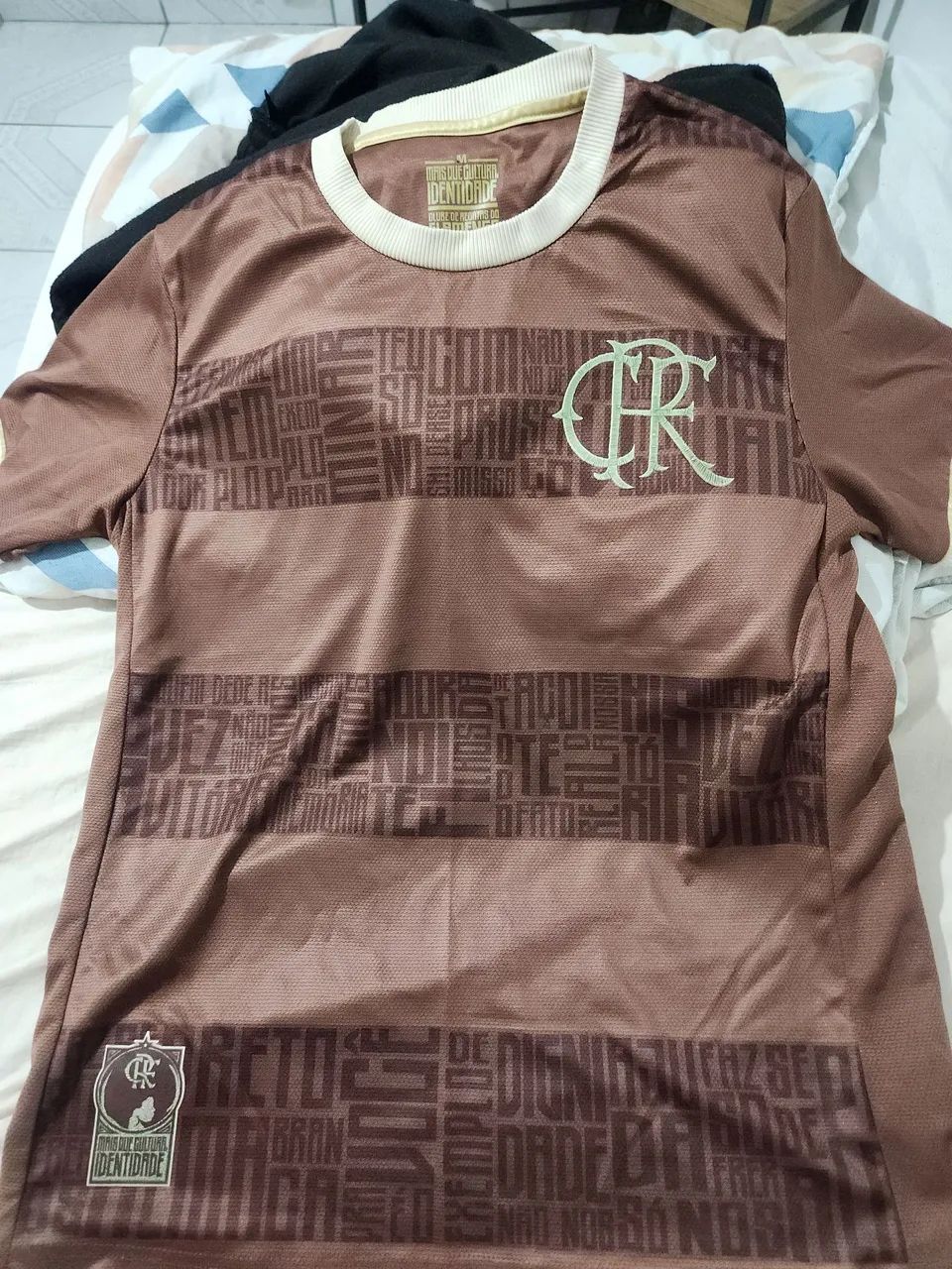 Camisa Flamengo Marrom - Foto 2