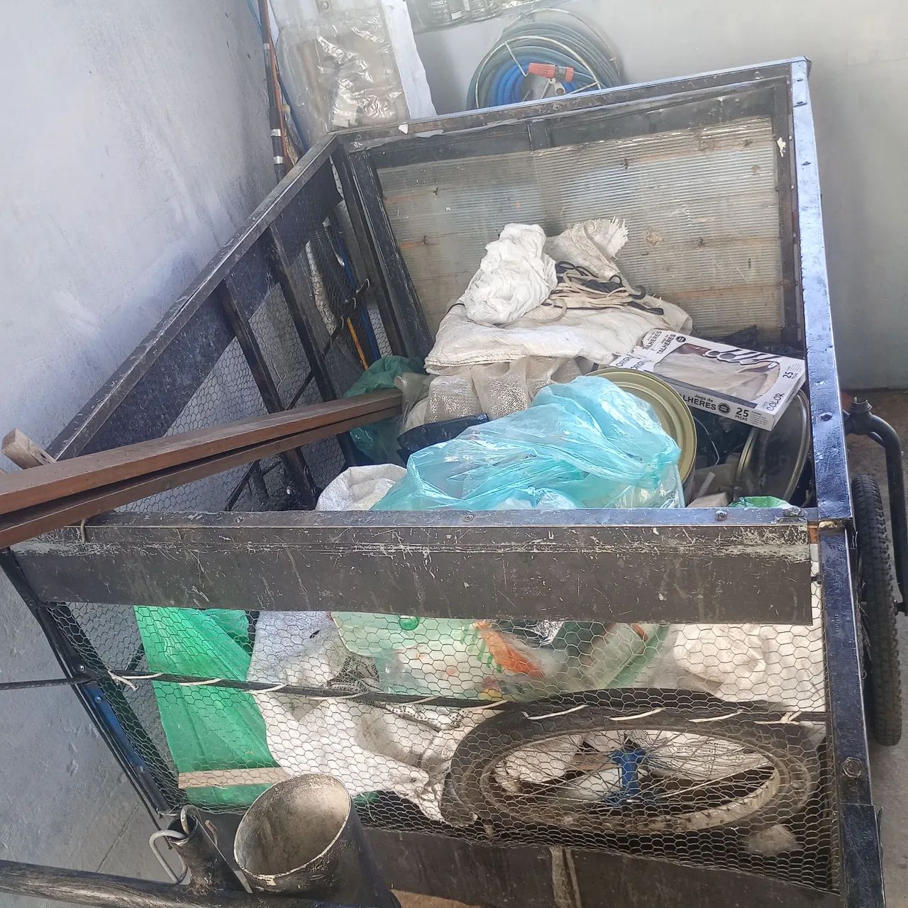 Carrinho de reciclagem  - Foto 4