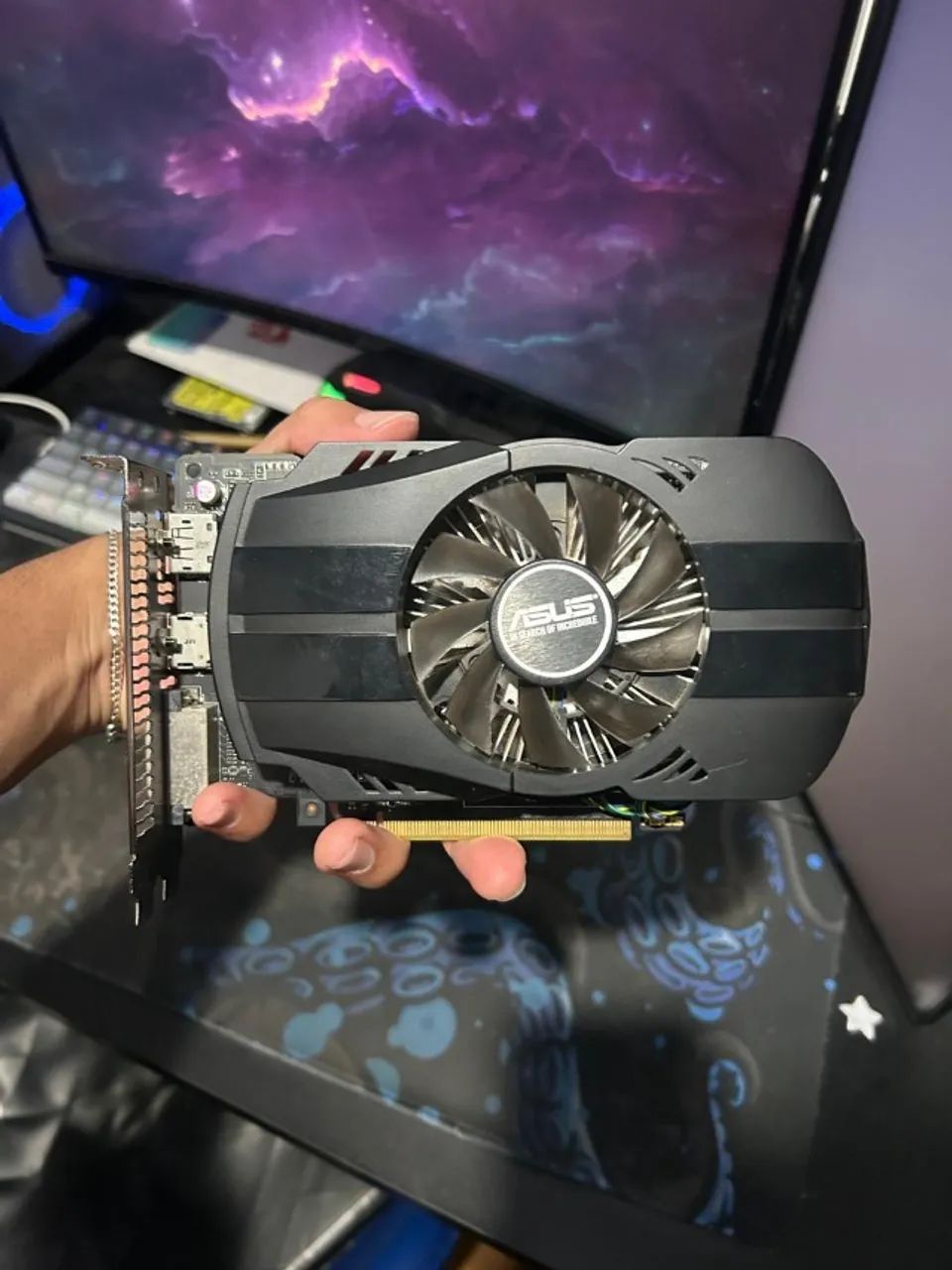 Placa de video gtx 1050 2gb Asus - Foto 5