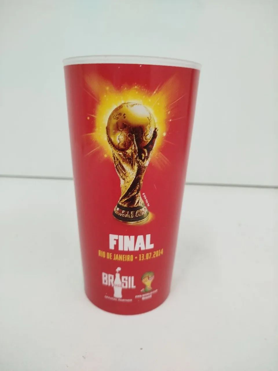 Antigo copo da coca final de 2014 