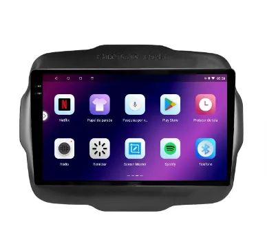 Kit Multimidia Android Auto e Apple Sem Fio Octacore 64gb Modelo Top e super rápido - Foto 2