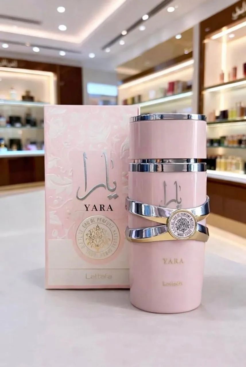Yara Lattafa Rosa Perfume Árabe 100ml Novo