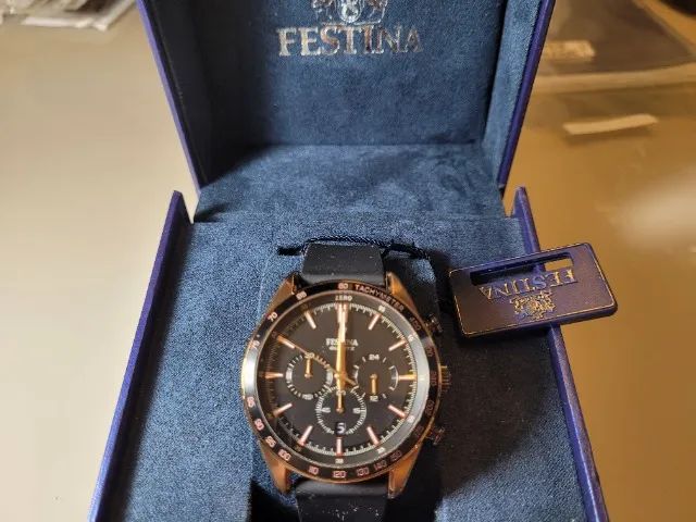 RELÓGIO FESTINA DOURADO ROSÉ F16846