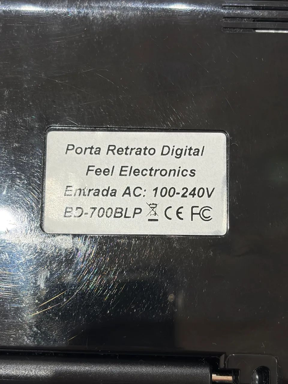 Porta Retrato Digital marca Feel Eletrônics - Foto 3