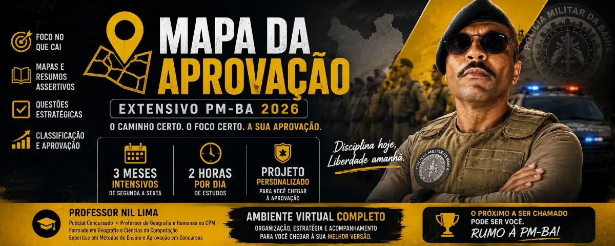 mentoria completa para o concurso da PMBA 2026 - Foto 2