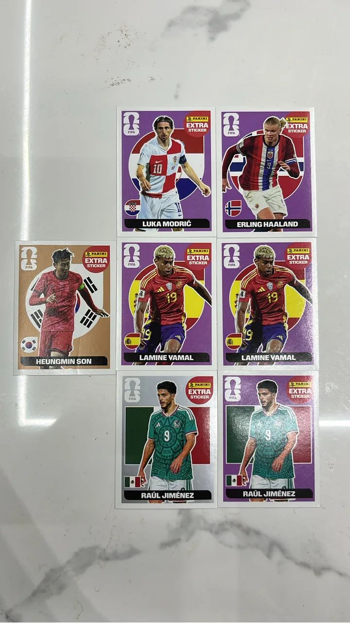 Figurinha da Copa Legends