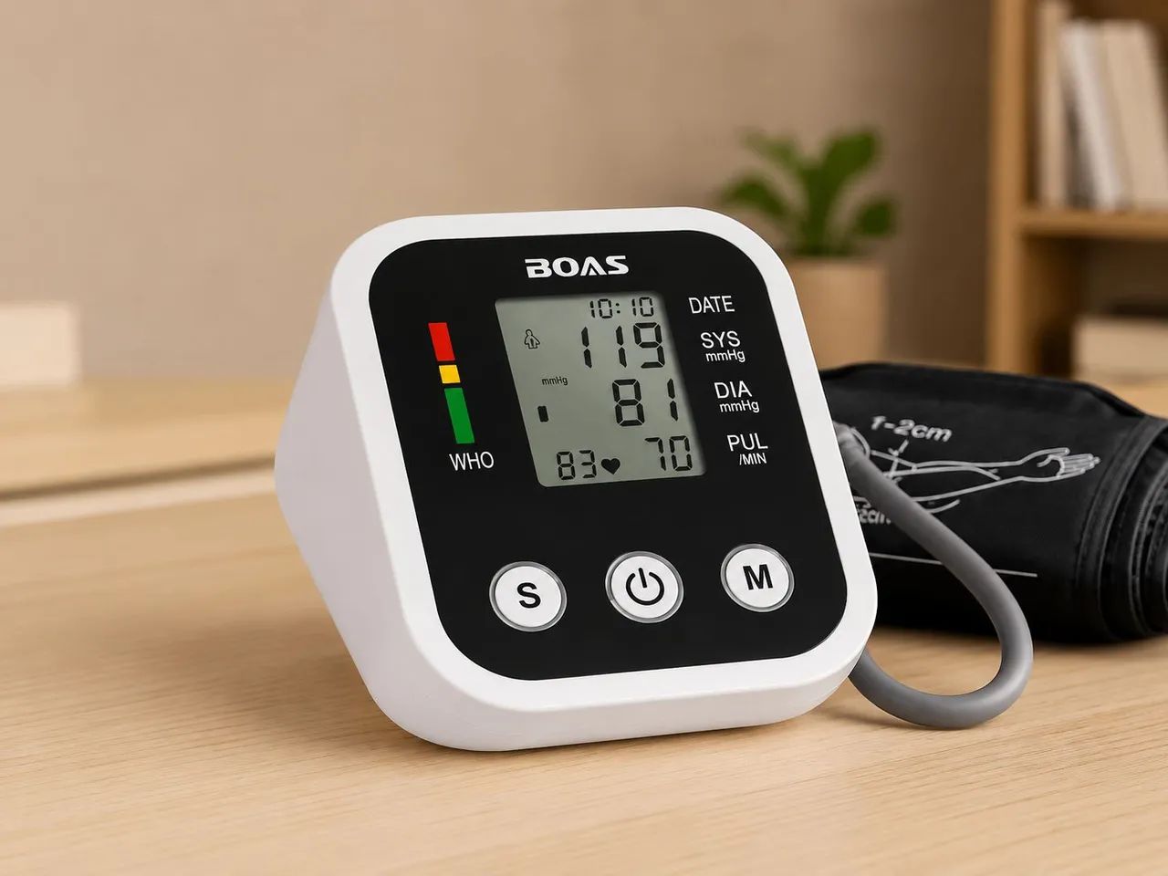 Medidor de Pressão Digital de Braço BOAS LC-X003 - Foto 3