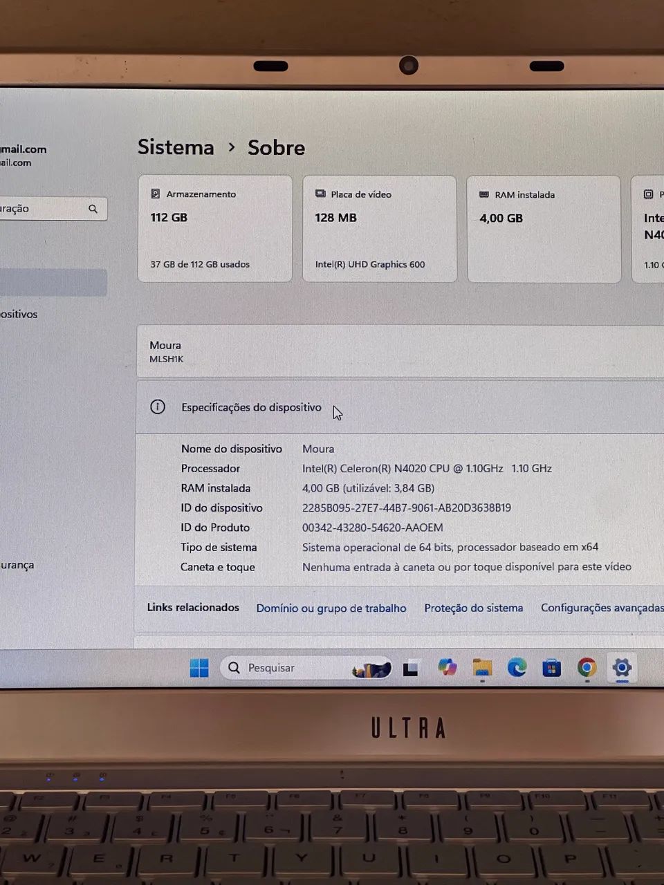 NOTEBOOK ULTRA - Foto 2