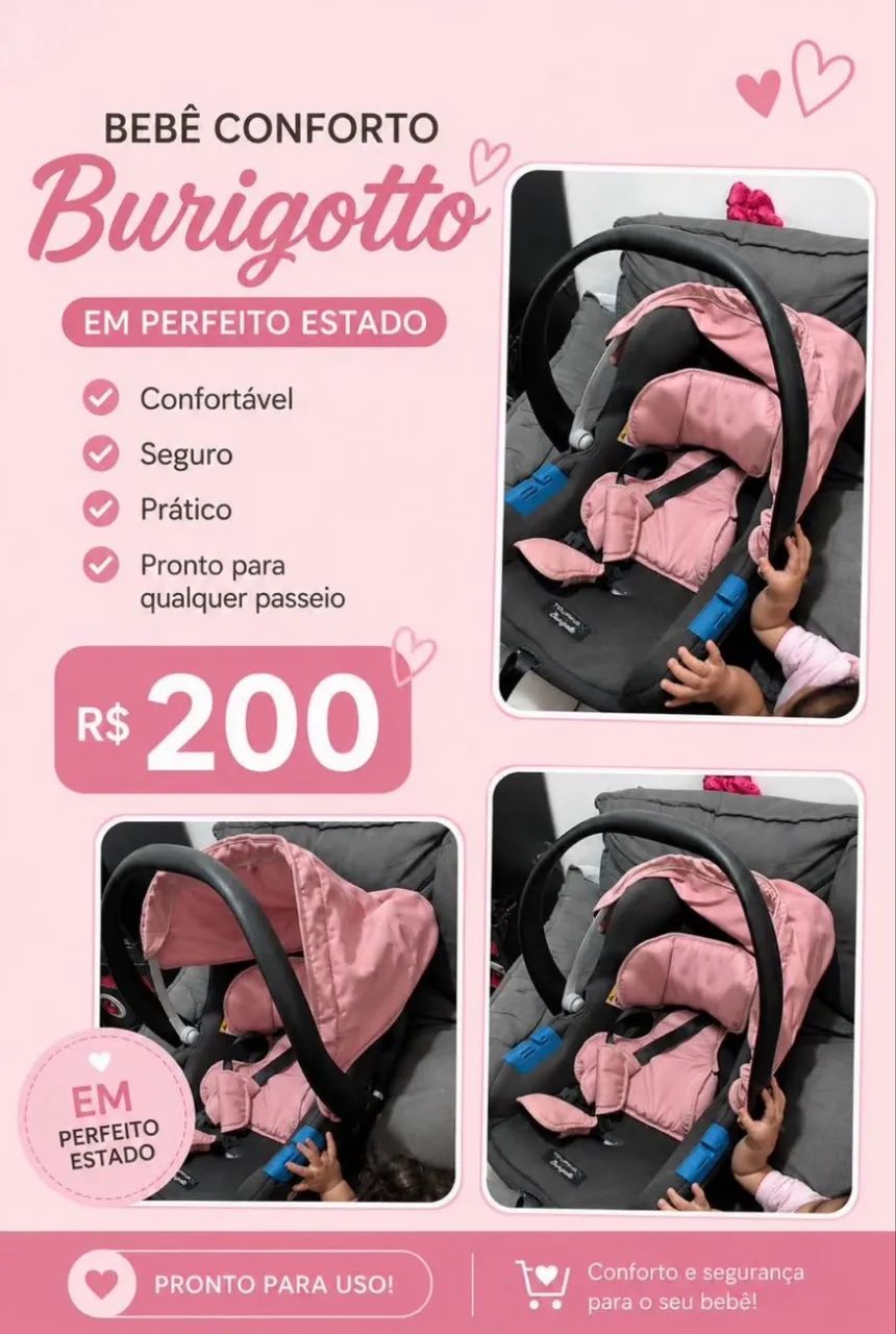 Bebê conforto burigotto 