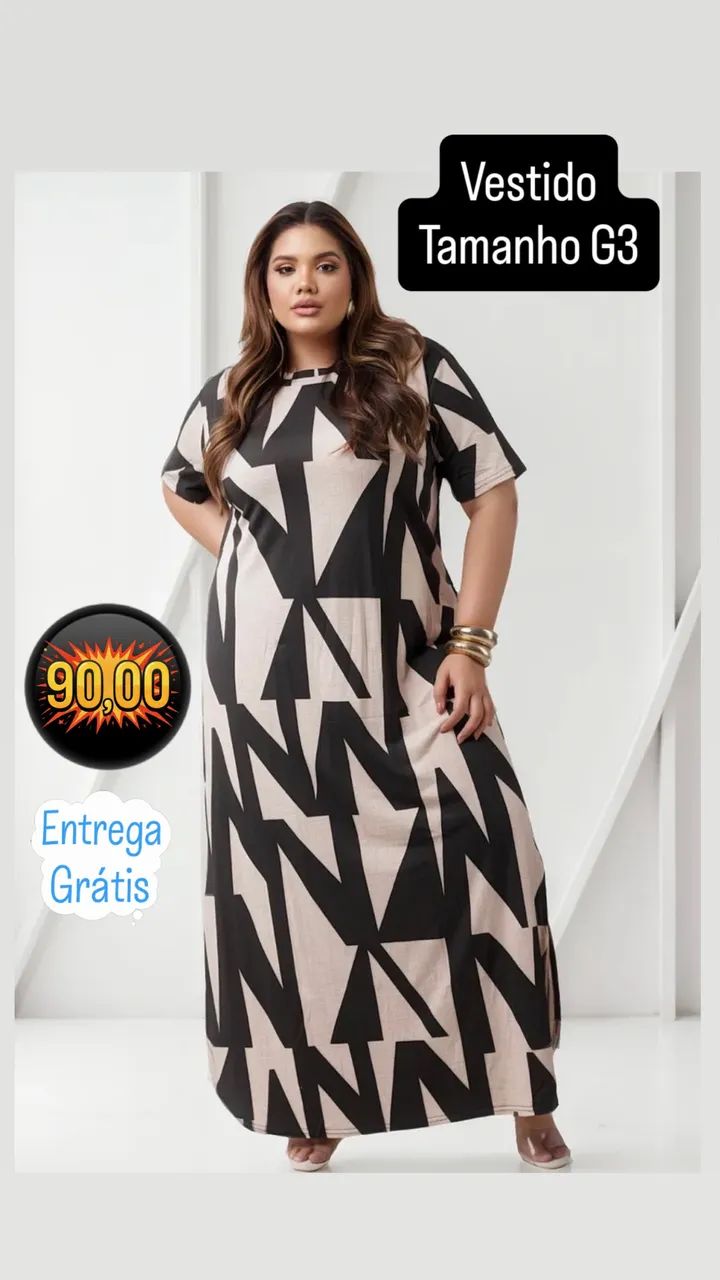 Vestido tamanho G2 - Foto 2