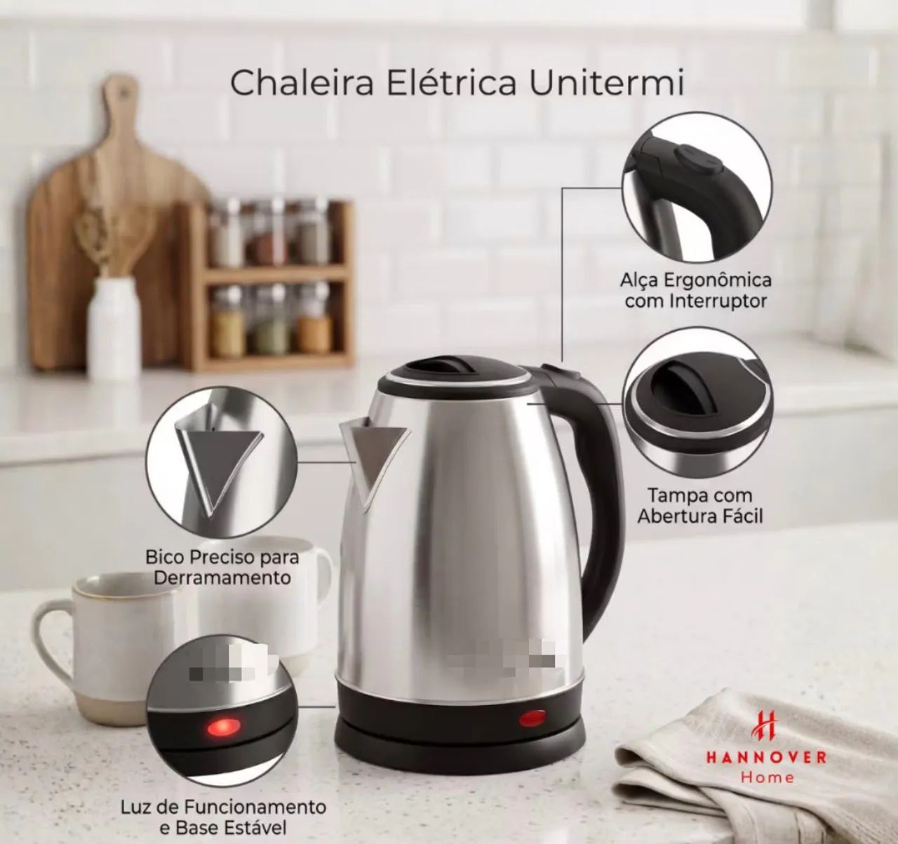 Chaleira elétrica  - Foto 3