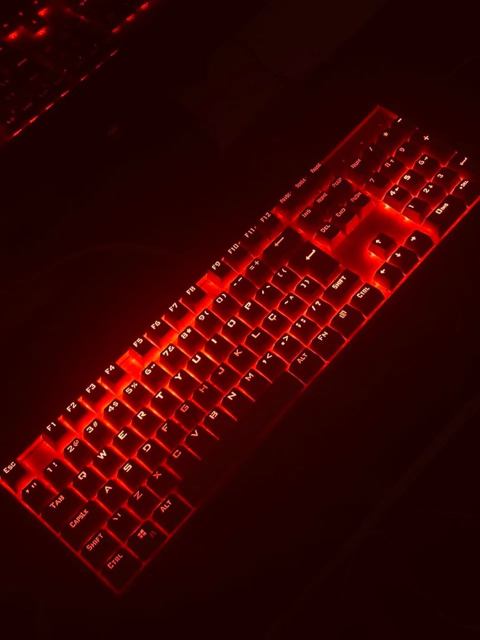 Teclado redragon mecânico gamer mitra led - Foto 2