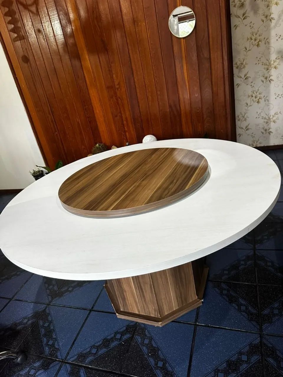 Mesa giratória grande