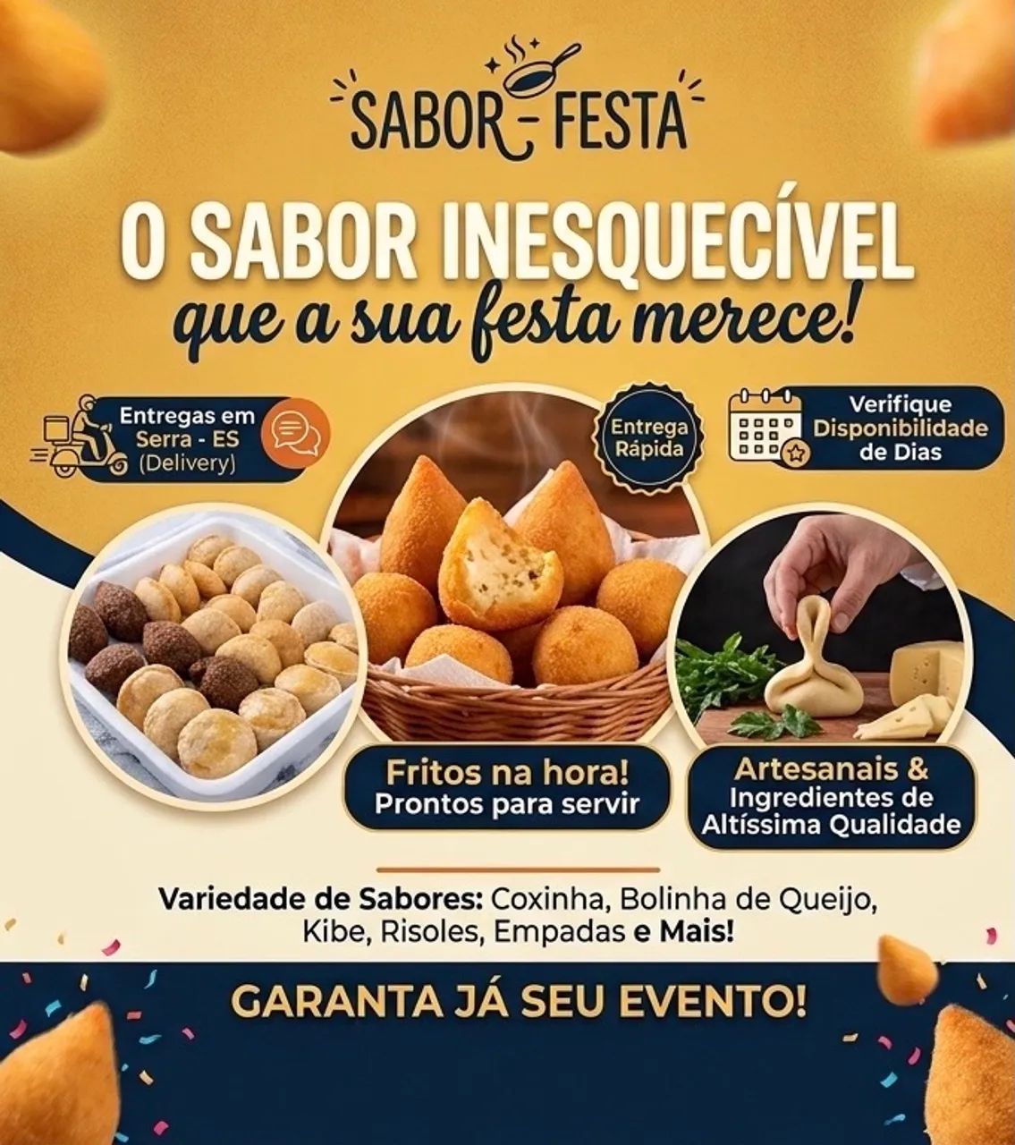 Buffer e Salgados por encomenda 