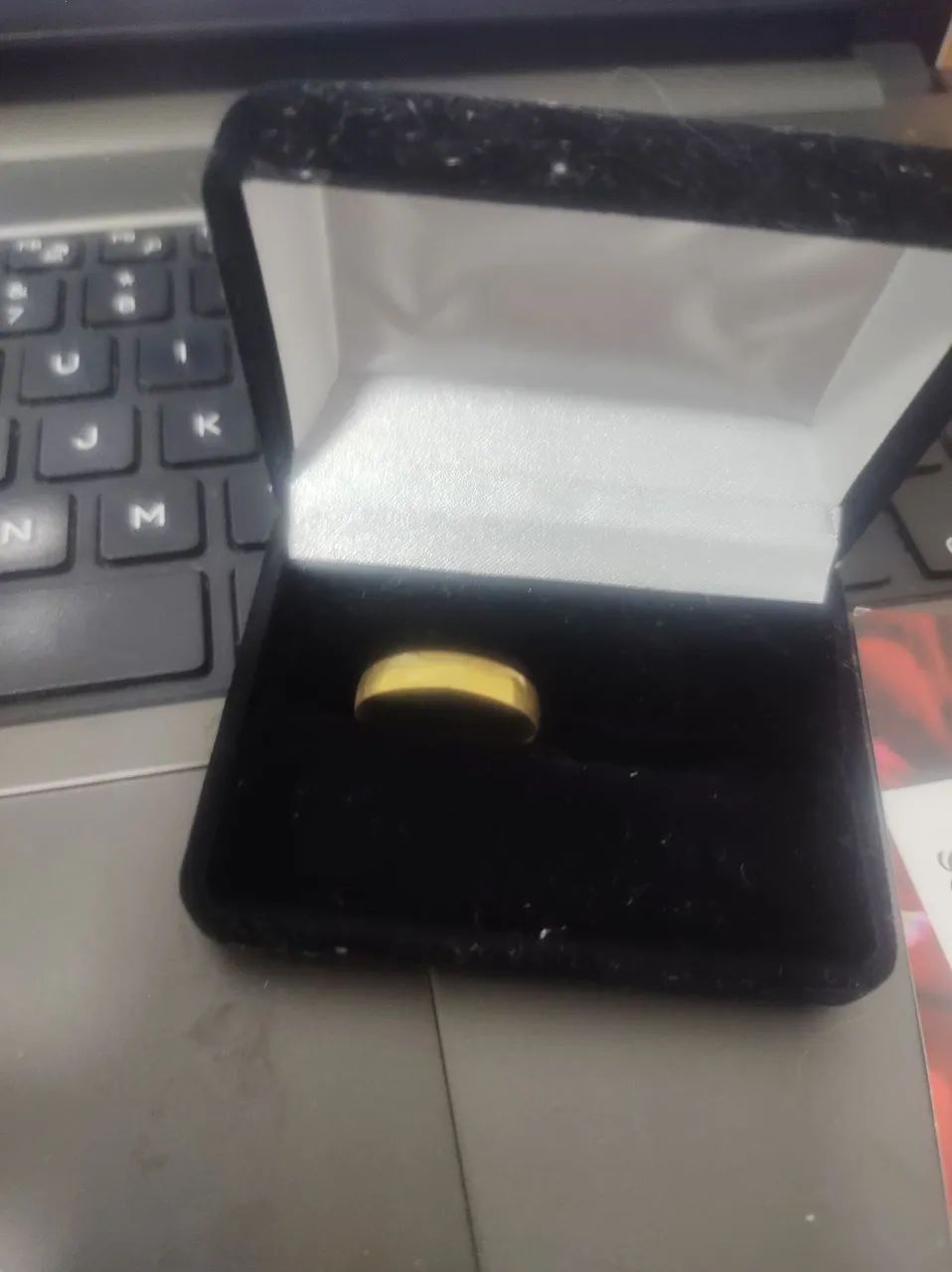 Aliança ouro 18k com certificado  - Foto 3