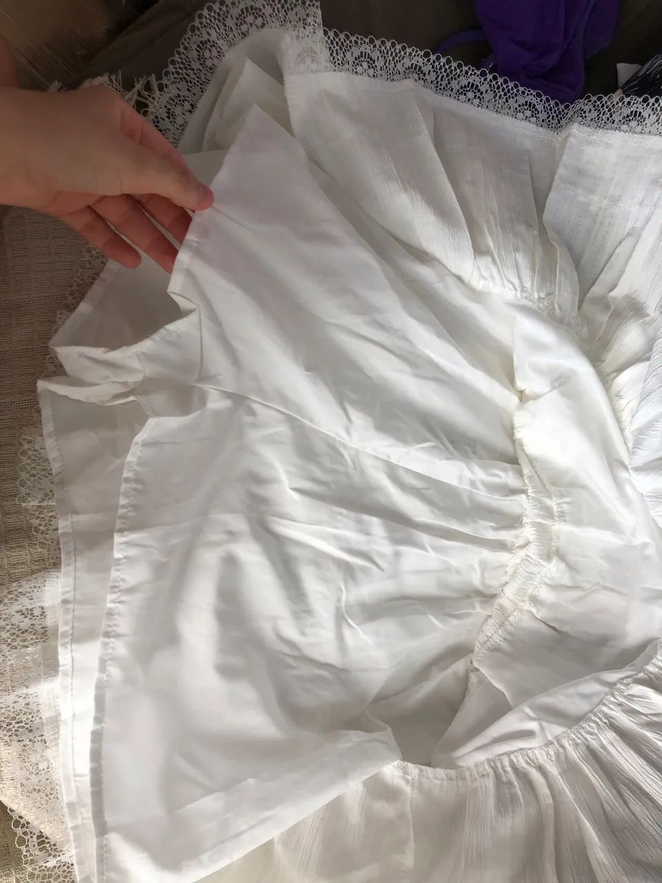 Saia  branca  - Foto 3