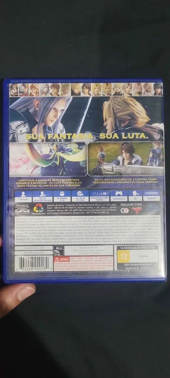 ＰＳ４  FF  DISSIDIA 大幅値下げ Dissidia Final Fantasy PS4 - Jogos de Vídeo Game - Vila Chacrinha