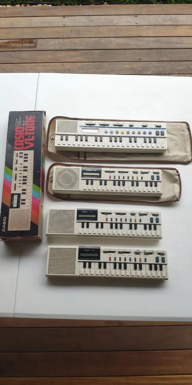 Teclado Casio VL-TONE VL-1 (com capa) ITEM 3 - Instrumentos