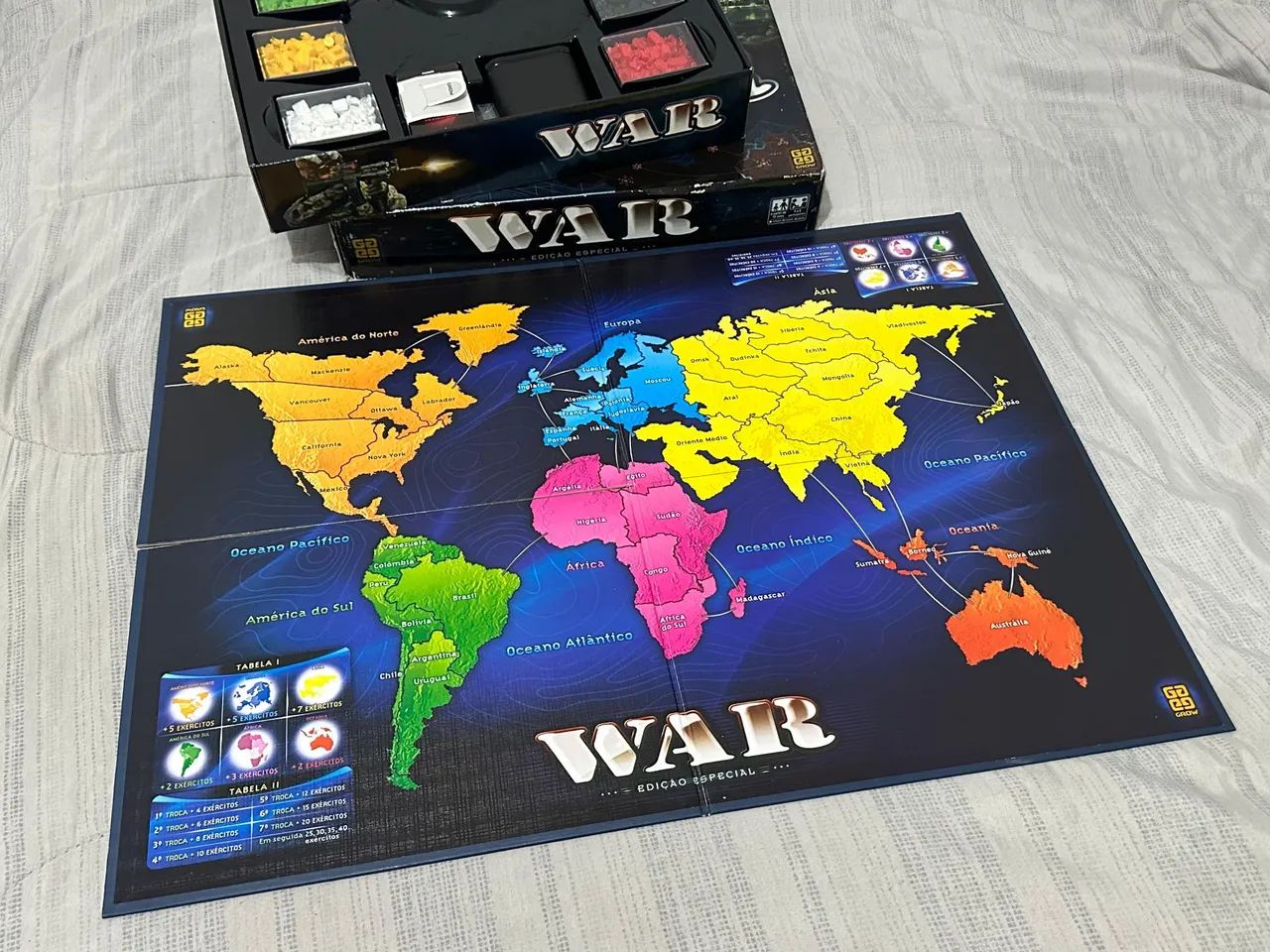 Jogo de tabuleiro WAR edição especial - Foto 2