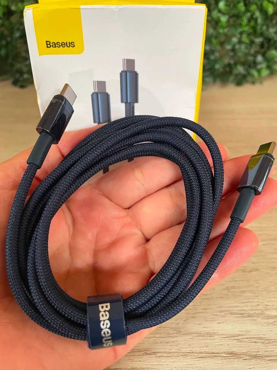 Cabo Baseus tipo C 100W 2M - Foto 2