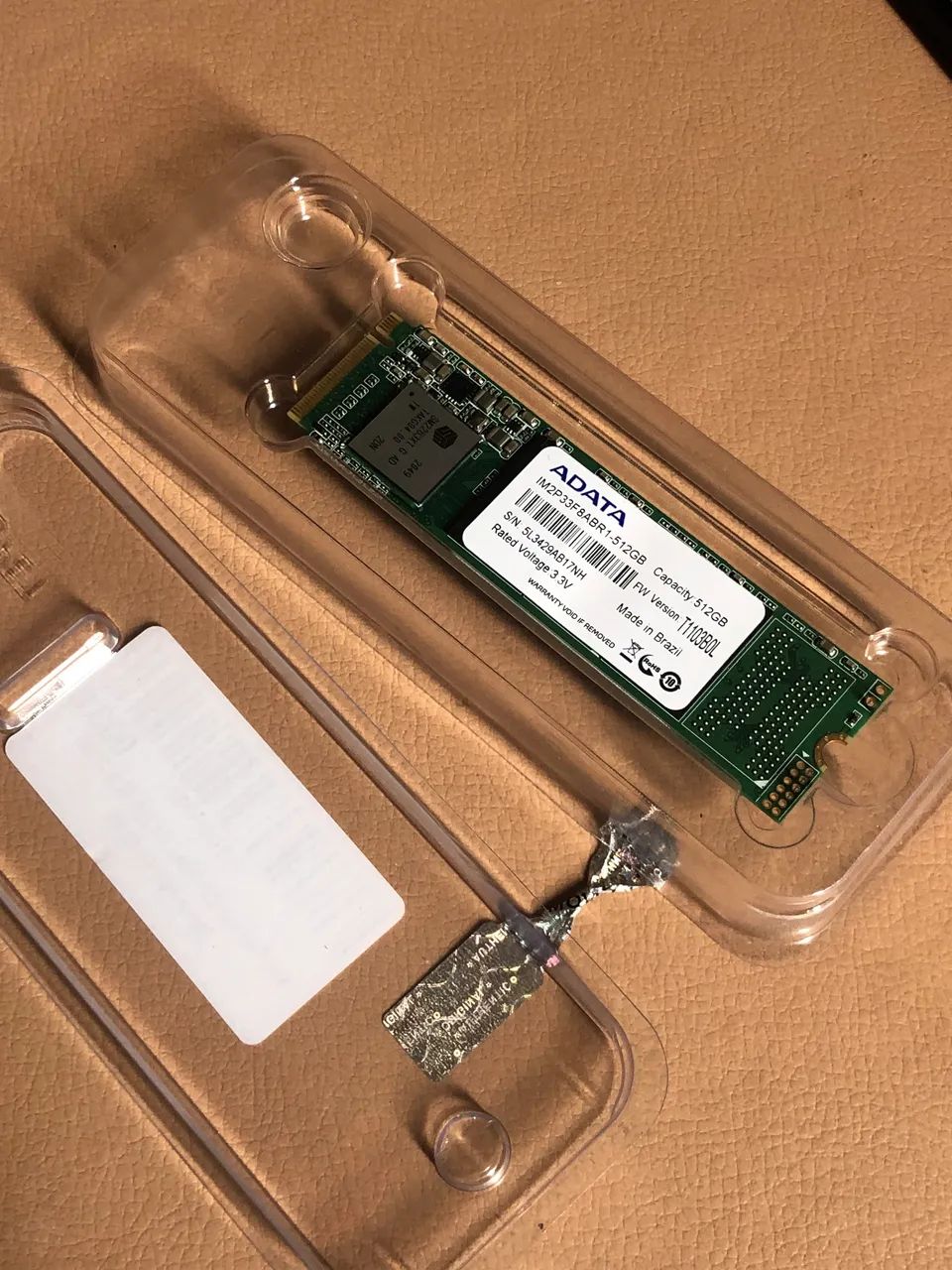 Ssd ADATA nvme M2 512Gb Novo - Foto 2